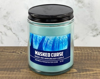 Masked Curse Soy Candle - Legend of Zelda - Smoke and Mirrors