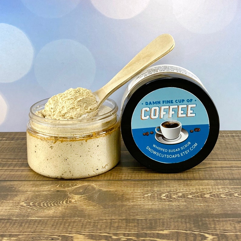 Damn Fine Coffee Whipped Sugar Scrub image 1