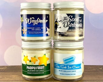 Kingdom Candle Collection - Set of Four 4oz Soy Candles