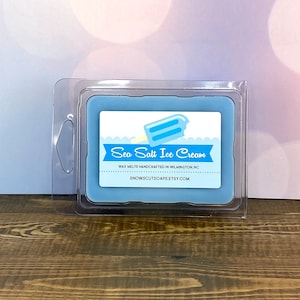 Sea Salt Ice Cream Wax Melt - Breakaway Wax Tarts - Wickless Wax