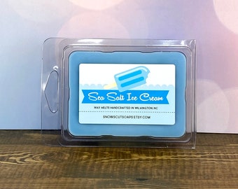 Sea Salt Ice Cream Wax Melt - Breakaway Wax Tarts - Wickless Wax