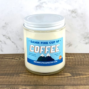 Damn Fine Coffee Soy Candle - Coffee Soy Candle