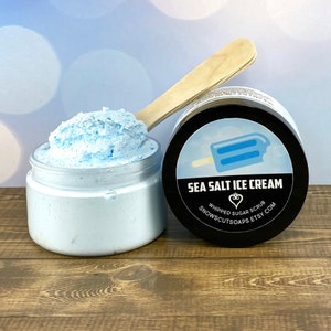 Sea Salt Ice Cream Whipped Sugar Scrub