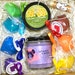 Undertale Gift Set - Sugar Scrub, Lip Balm, Candle, and Seven Soul Modes Soaps 