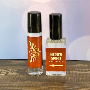Hero&#39;s Spirit Cologne - Teakwood, Cardamom and Leather - Link/Zelda