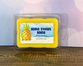 Home Sweet Home Wax Melt - Sponge - Pineapple Cake - Wickless Wax - Wax Tart