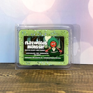 Flatwoods Monster Wax Melts - Alien - Braxton County WV - Cryptid Wickless Wax - Campfire Marshmallow