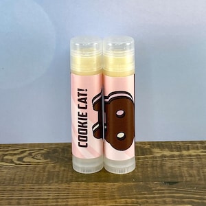 Cookie Cat Lip Balm - Steven Universe - Chocolate Cookie Cream Lip Balm