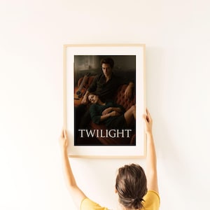 Twilight Poster Print | Vampire Wall Art | Digital Download | Gothic Romantic Movie Poster
