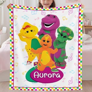 Barney Bedding - Etsy