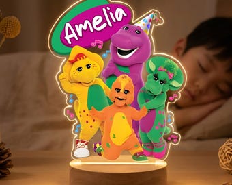 Barney and Friends Characters Ceiling Fan/light Pull Chain