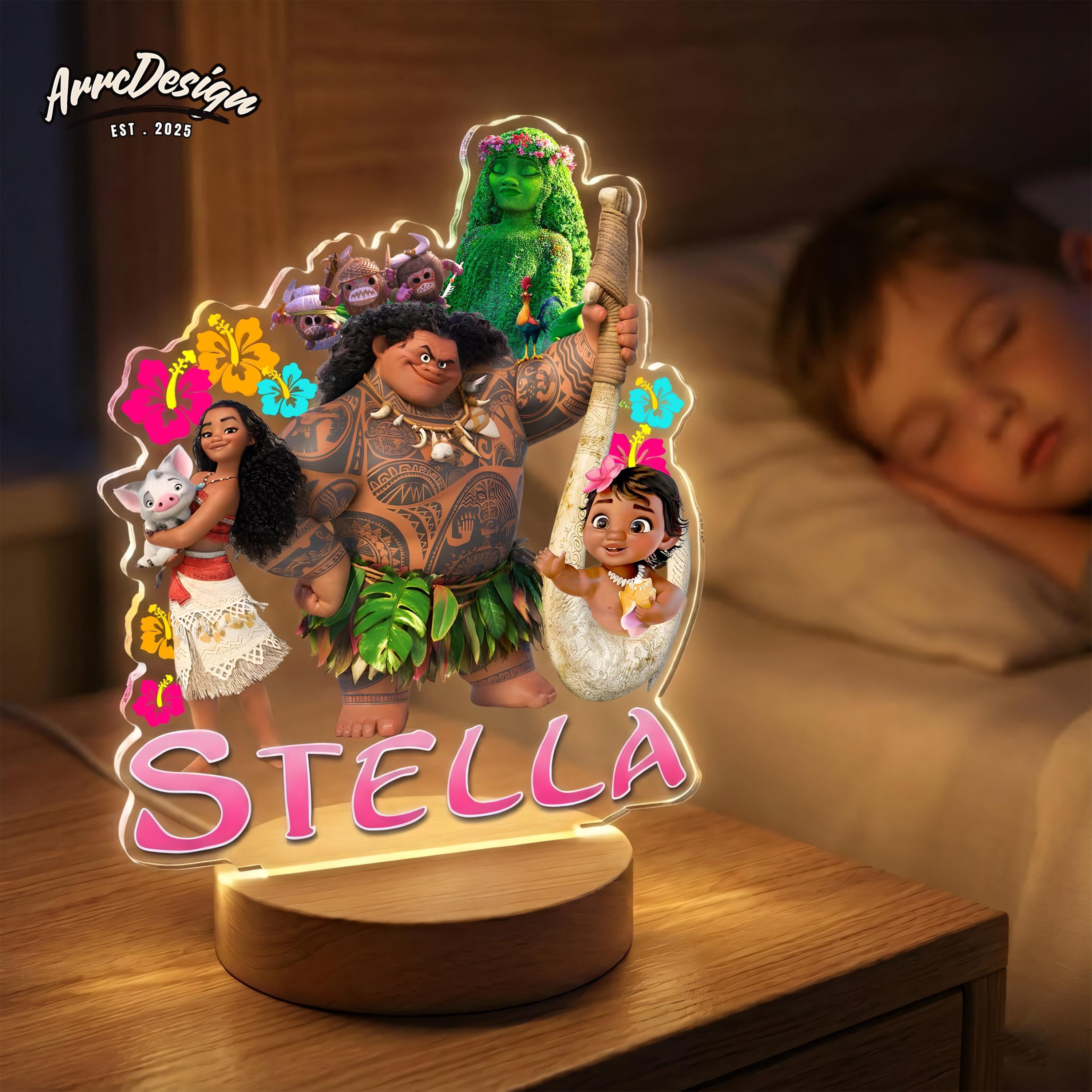 Moana de Motunui Cake Topper: 3D Personalizar - México