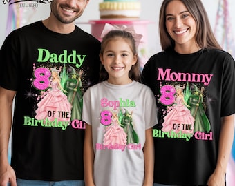 Personalized Wicked Birthday Family Shirts, Matching Birthday Outfit
