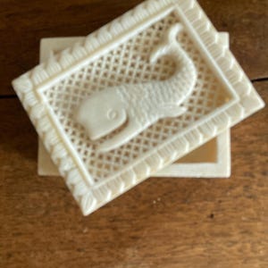 alabaster fish box Magnetic Acrylic Anemone & Mushroom Handcrafted Italian rectangular alabaster boxes and tray with rounded corners Kian Alabaster Box | Shoppe