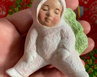 Snowbabies Set of 8 Christmas Figurines Winter Hand Painted
