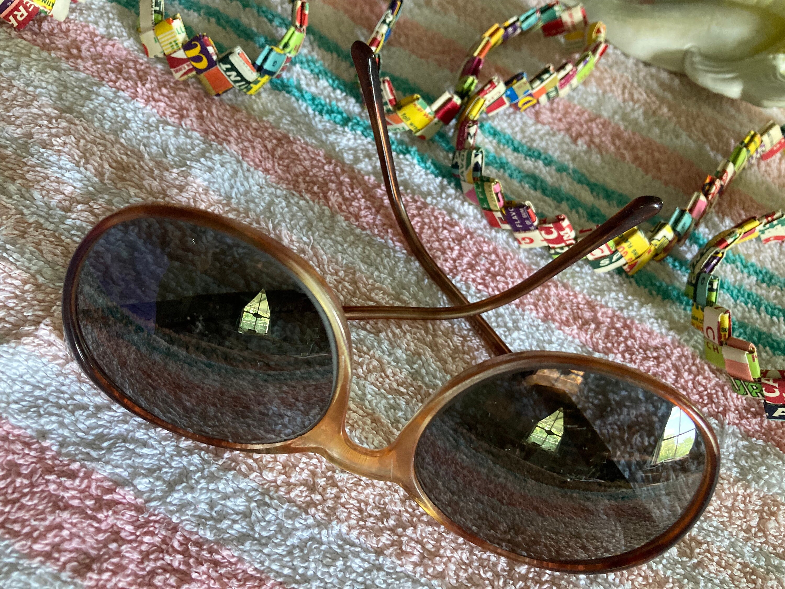 Annie Saral Paris France Vintage Retro Designer Sunglasses Oversized w Charm. French Cateye Frames - Etsy main image 3