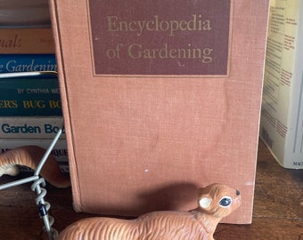 Taylor's Encyclopedia of Gardening 1961 Flowers Illustrated Photographs Reference Book Gardening Guide 4th Edition 1329 Pages