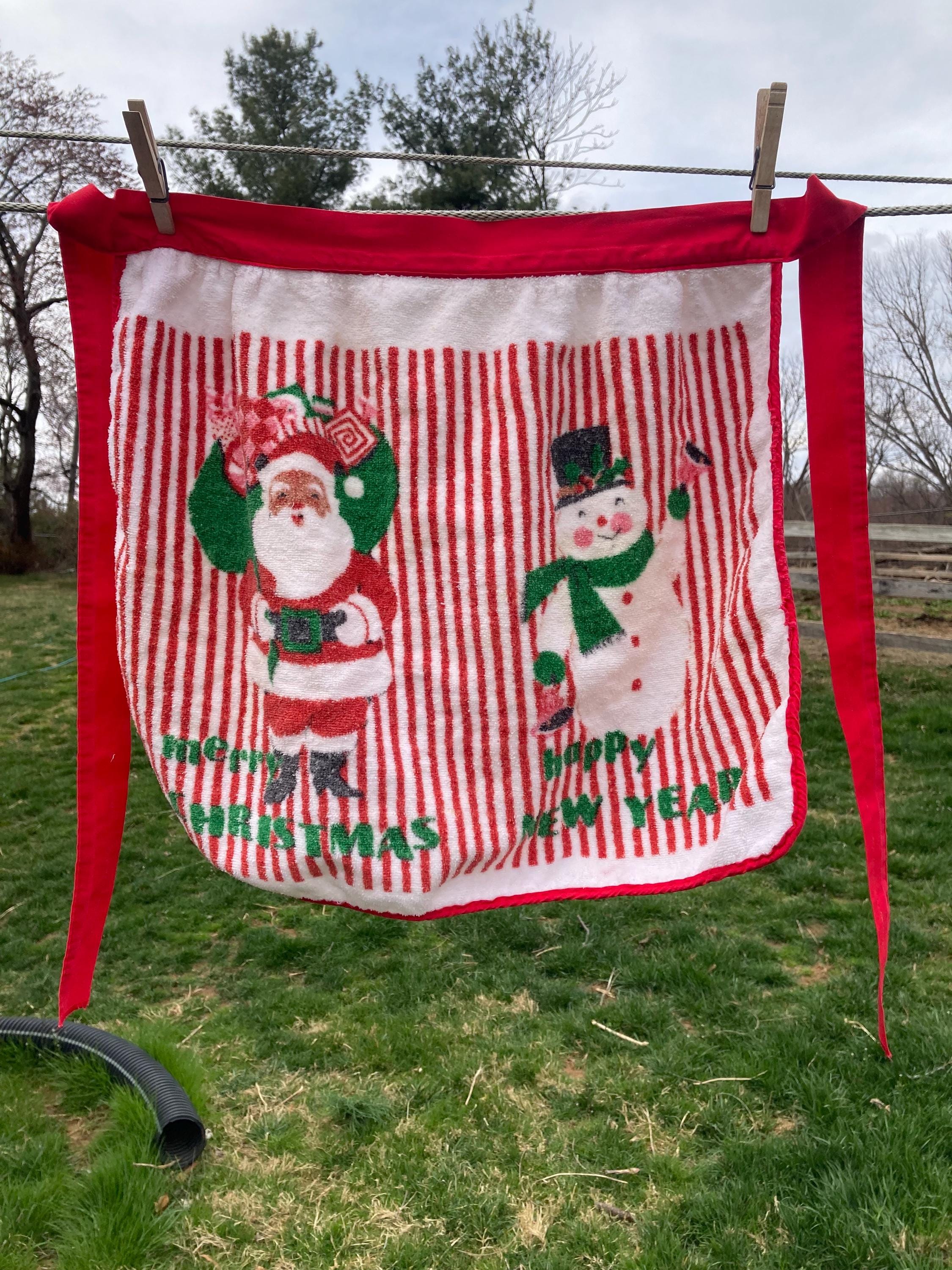 Vintage Terry Cloth Apron - Etsy Israel