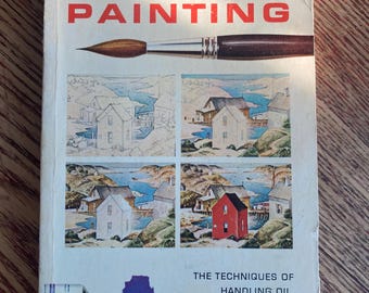 Vintage Golden Guide - A Golden Handbook - Pocket Book Henry Gasser’s Guide to Painting Reference Books