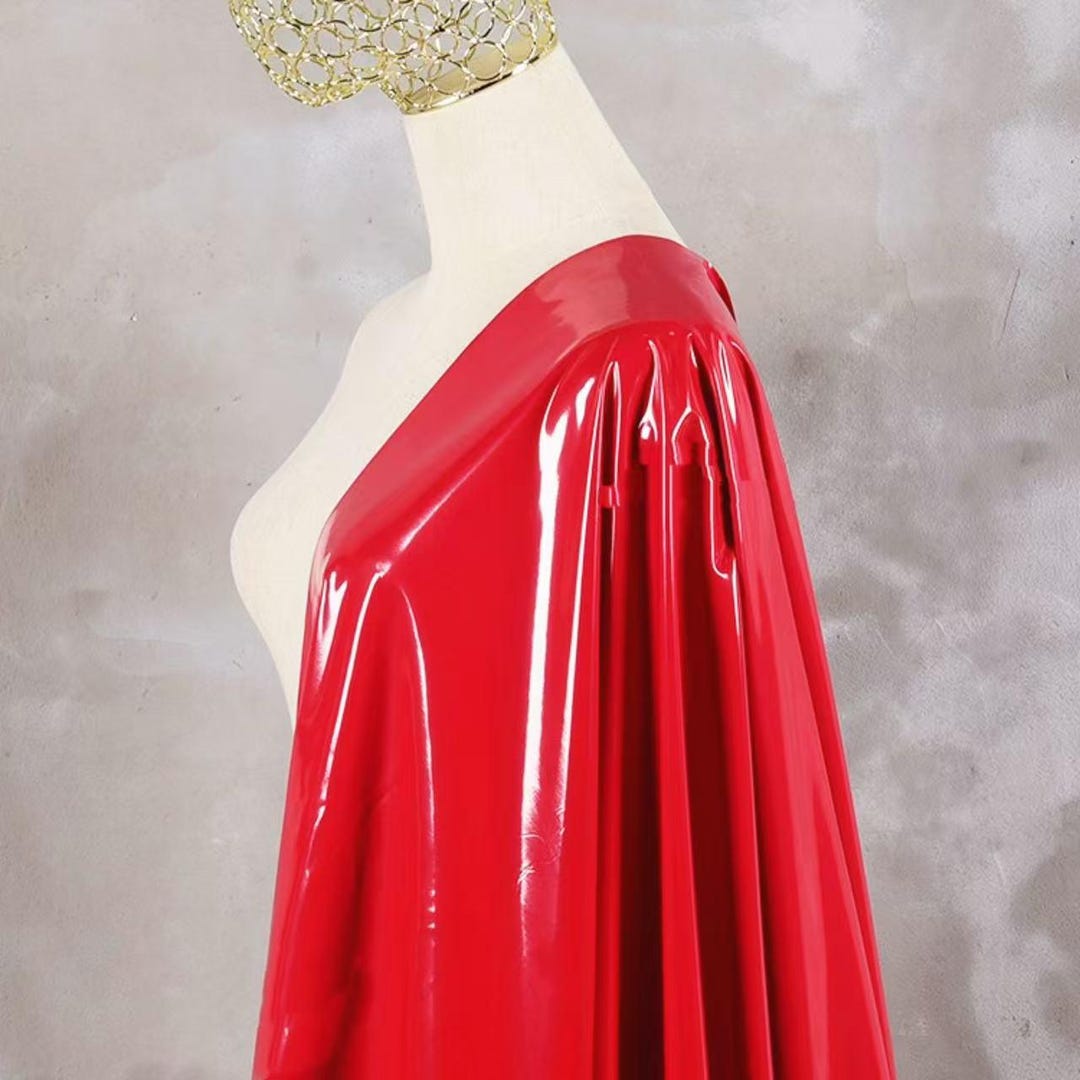 Liquid Mirror PU Leather, High-shine Stretch Fabric for Stagewear ...