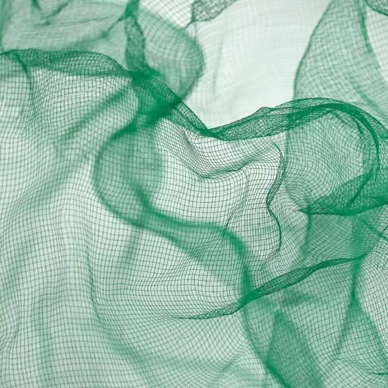 Cloud Mist Rigid Sculptural Mesh, Wire-Frame Shapeable Fabric for Futuristic Fashion & Dimensional Cutting Art image 17