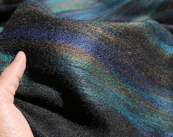 Original Heavy Jacquard Stripe Wool-Blend Tweed - Coat Fabric