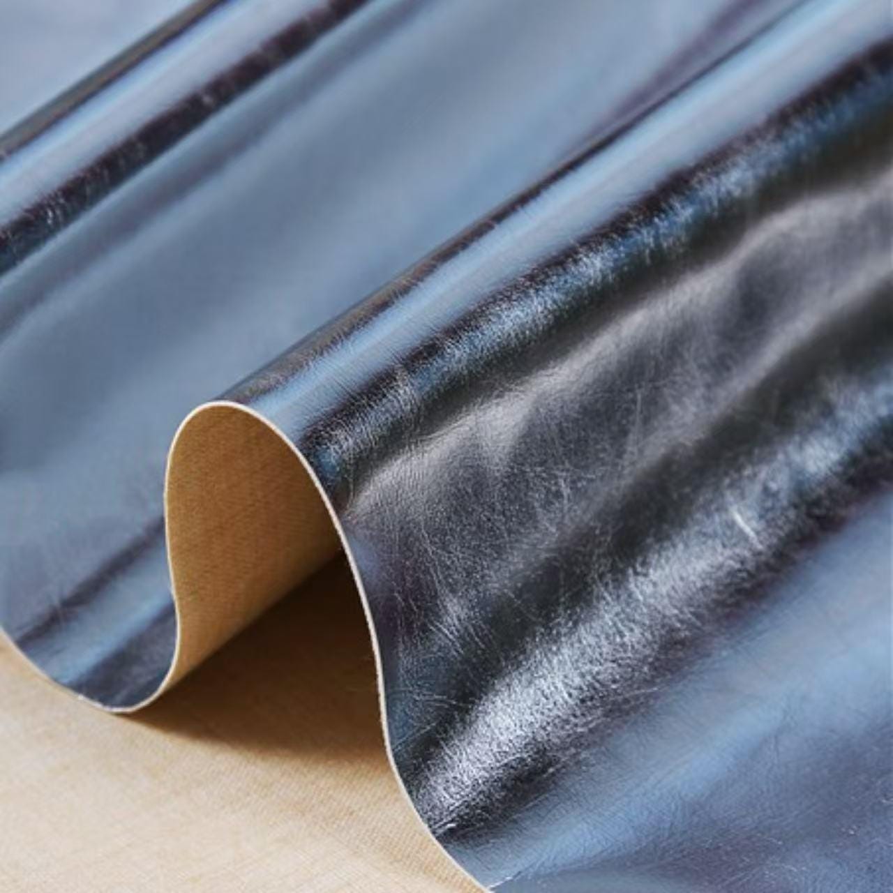 【ふー】【Ameri】LUSTER SYNTHETIC LEATHER Silver Metallic PU Faux Leather - High Shine Synthetic Leather - Etsy