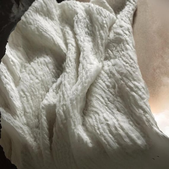 Monologue Wool Fabric, Heavy Textured Cloth, Couture Design Textile