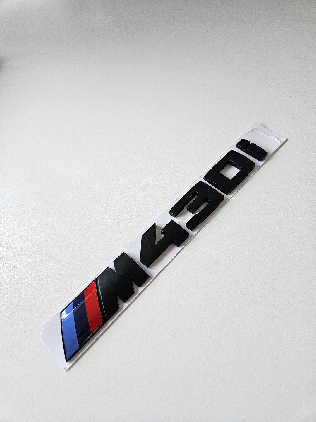 Tuning In Lettering Black Matte 430i Style Emblem for BMW 4 Series Models (F32 F33 F36 G22 ...