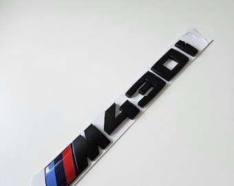 Emblema negro mate estilo 430i para modelos BMW Serie 4 (F32 F33 F36 G22 G23 G26) Rotulación para vehículos Accesorio de tuning