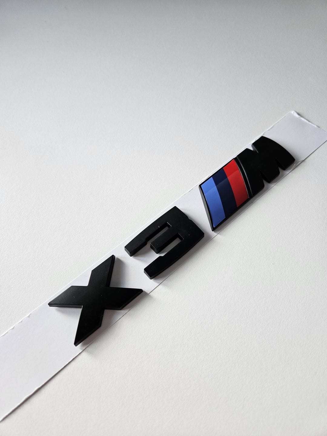 Matte Black X3M Style Emblem for BMW Models, Self-adhesive Sticker, X3M ...