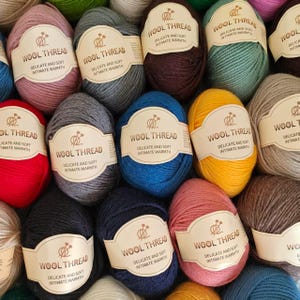 Luxury Merino Wool Yarn: Medium Weight for Knitting & Crochet