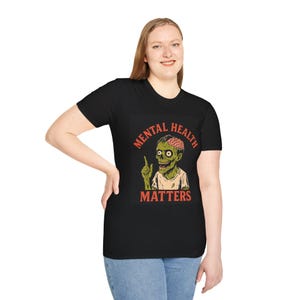 Mental Health Matters Unisex T-Shirt, Graphic Tee, Awareness Shirt, Supportive Apparel, Gifts for Mental Health Advocates