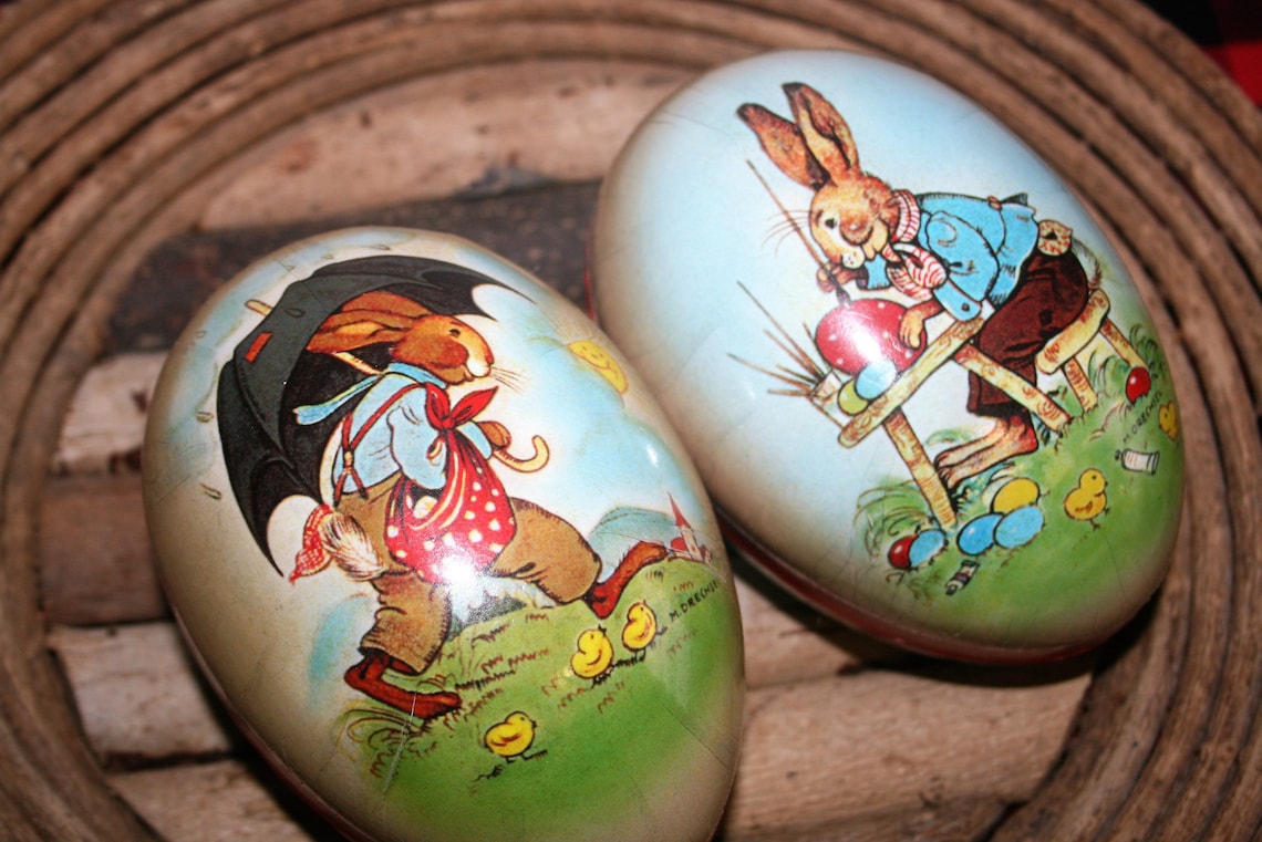 German Paper Mache Easter Eggs History & Where to buy New & Vintage