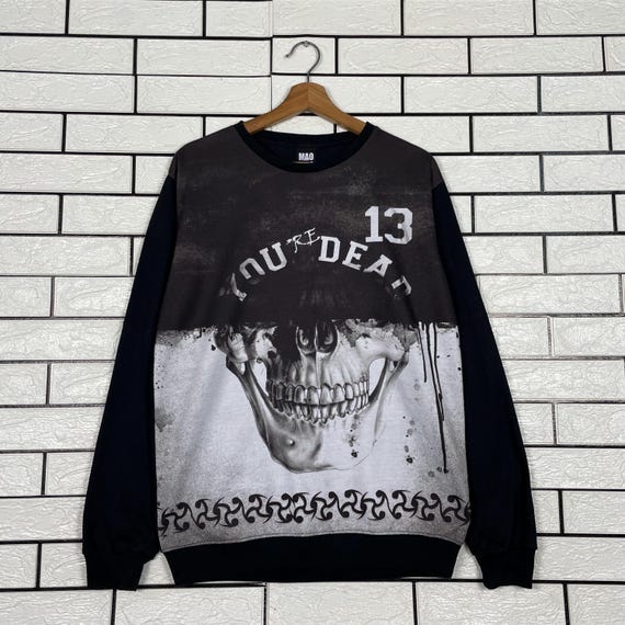 Mao Mao You're Dead Big Print Sweatshirt
