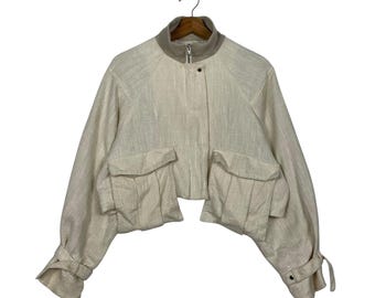 Idem Inspired By Yohji Yamamoto Crop Jacket