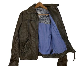Cathy Jane Women Leather Jacket - Etsy
