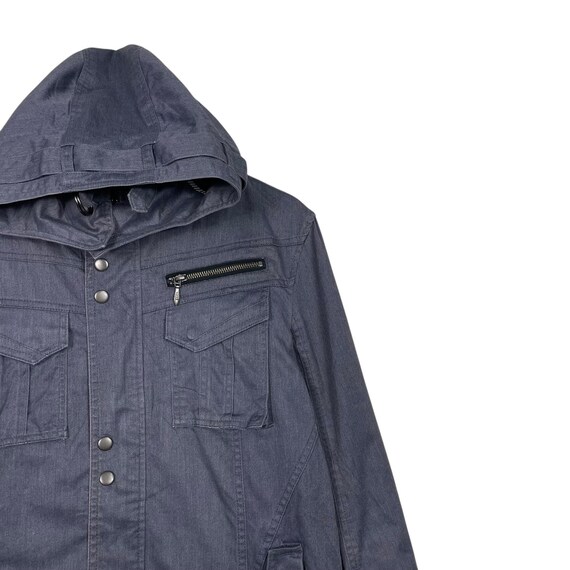 Michel Klein Hooded Multipocket Jacket - image 3