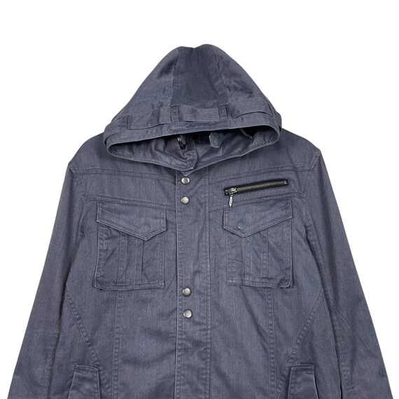 Michel Klein Hooded Multipocket Jacket - image 10