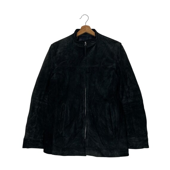Abahouse Suede Leather Jacket - Etsy Canada