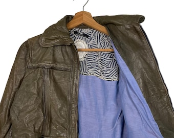 Cathy Jane Women Leather Jacket - Etsy