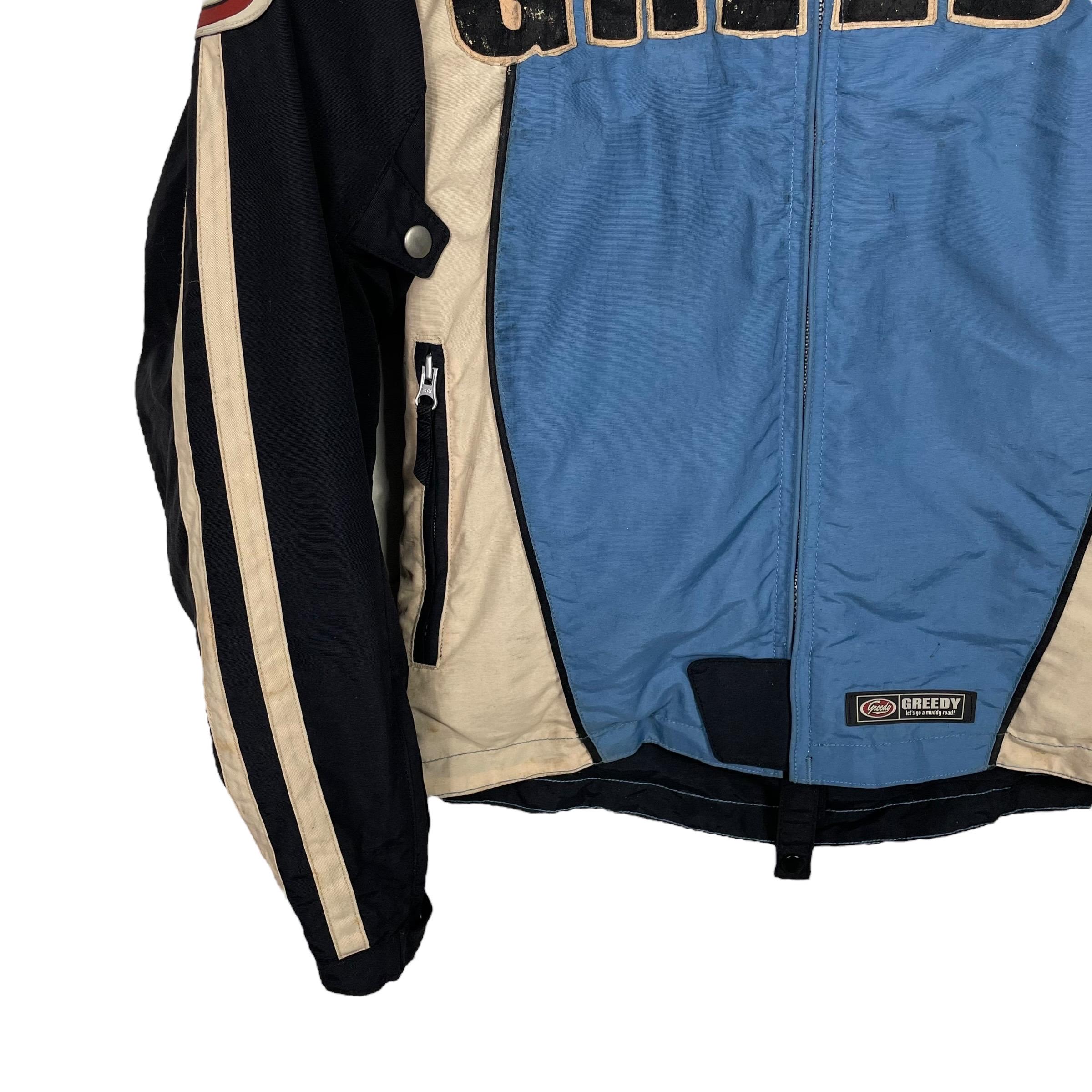 Greedy Racing Biker Motorcycle Jacket - Etsy