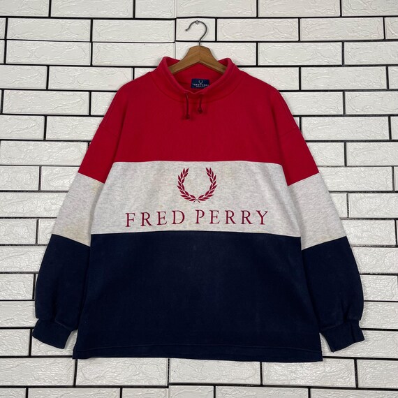 Fred Perry Color Block Sweater