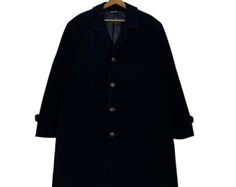 Japanese Brand Durban Wool Overcoat