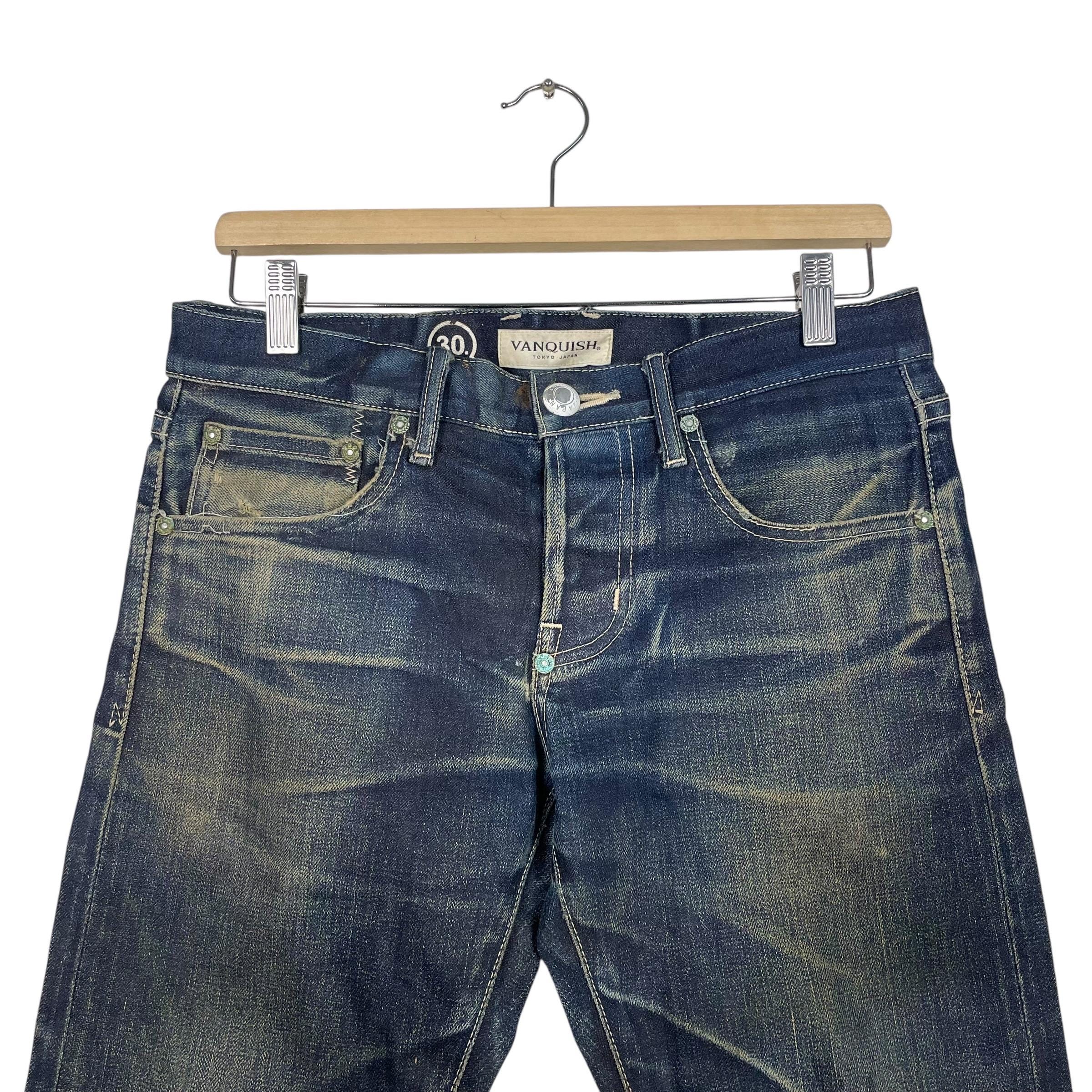Vanquish Selvedge Denim Jeans - Etsy