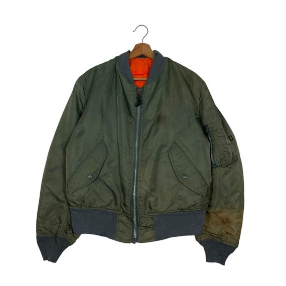 Vintage Alpha Industries USAF Bomber - Etsy