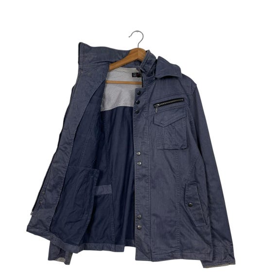 Michel Klein Hooded Multipocket Jacket - image 5