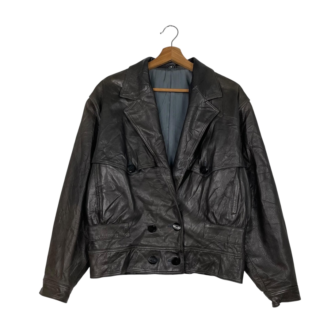 Talk to by Tokyo Leather Jacket - Etsy