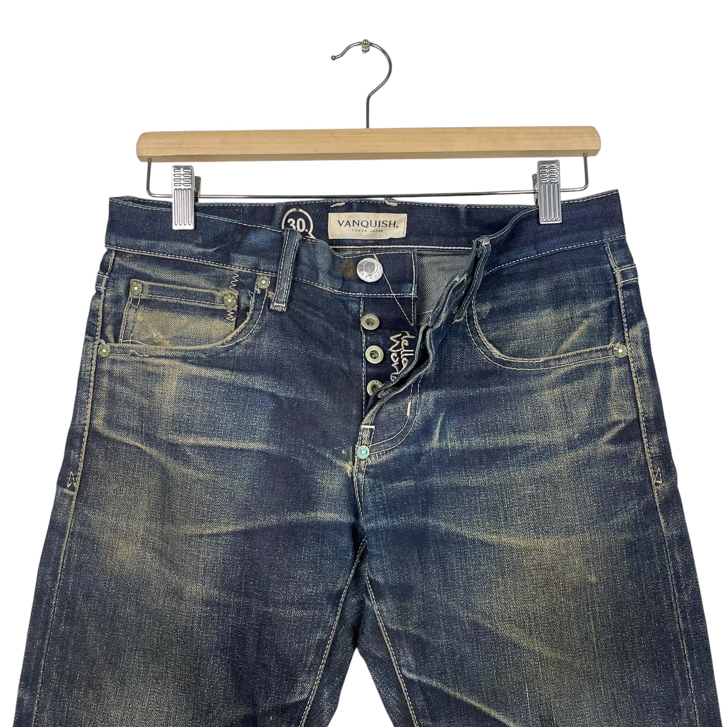 Vintage / Y2K Vanquish Distressed Jeans