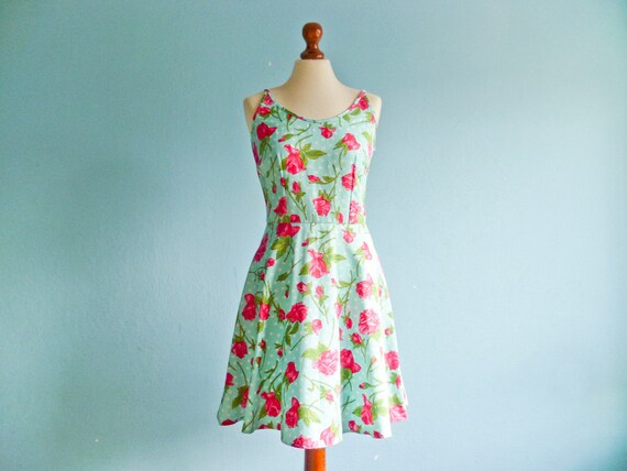 pale blue summer dress